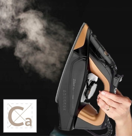 Fier de calcat profesional Aurum, Zilan ZLN4247, putere 3000W, auto-oprire, functie de auto-curatare [9]