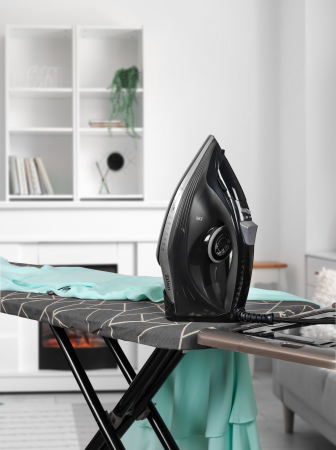 Fier de calcat Zilan ZLN8603, talpa ceramica, Negru, Putere 2600W, calcare cu abur [3]