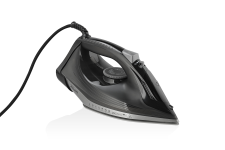 Fier de calcat Zilan ZLN8603, talpa ceramica, Negru, Putere 2600W, calcare cu abur [9]