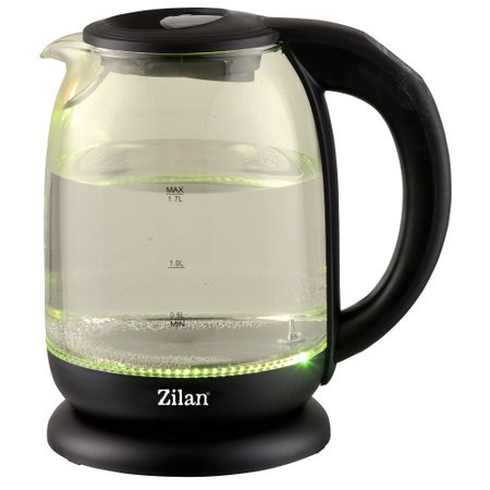 Fierbator Apa ZILAN ZLN3956, 2200W, 1.7L, Control Temperatura, Iluminare LED, Sticla [5]