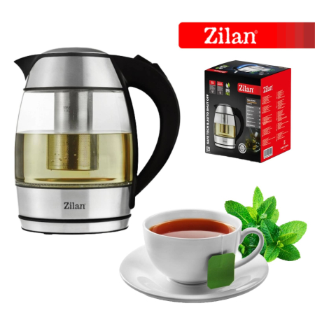 Fierbator de apa Zilan ZLN8948 cu filtru pentru ceai, capacitate 1.8 litrii, putere 2200W [8]