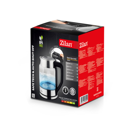 Fierbator de apa Zilan ZLN8955, transparent, putere 2200 W, capacitate 1.7 litri [12]