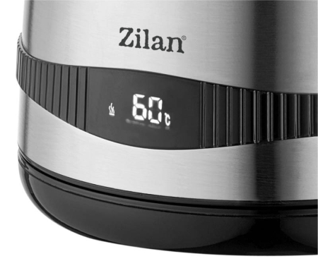 Fierbator electric din Inox Zilan ZLN1000 digital, 2200 W, 7 niveluri intre 40 - 100 grade celsius si functie de mentinere a temperaturii [8]