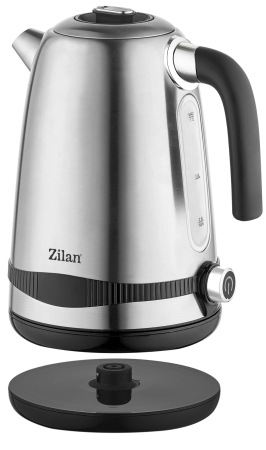 Fierbator electric din Inox Zilan ZLN1000 digital, 2200 W, 7 niveluri intre 40 - 100 grade celsius si functie de mentinere a temperaturii [5]
