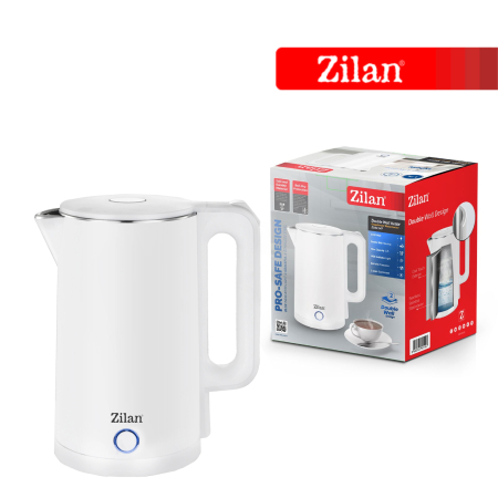 Fierbator electric Zilan ZLN1147 Alb, 1500 W, 1.7L, Indicator luminos, oprire automata si manuala [4]