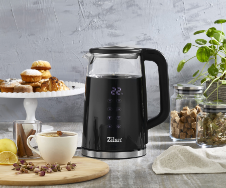 Fierbator electric Zilan ZLN7859 Negru, ecran digital, putere 2200W, panou de comanda tactil [7]