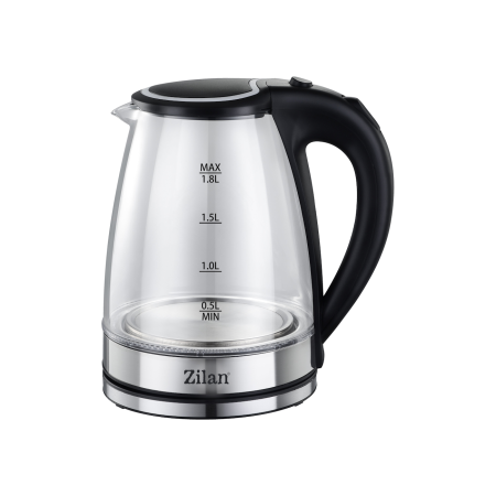 Fierbatoare - Fierbator electric Zilan ZLN8115, putere 1800 W, capacitate 1.8 litrii, transparent