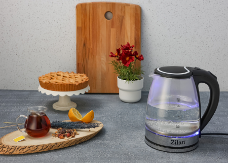 Fierbator electric Zilan ZLN8115, putere 1800 W, capacitate 1.8 litrii, transparent [6]