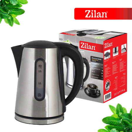 Fierbator electric Zilan ZLN8502, 1.7 l, 2200 W, Inox [6]