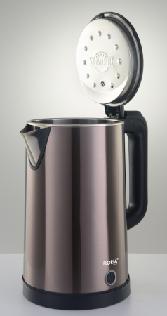 Fierbator Floria ZLN6142 Gri, 1.8L, putere 1650W, indicator luminos [2]