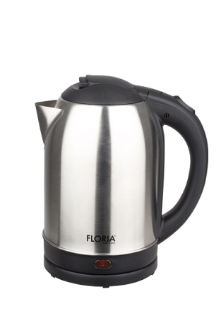 Fierbatoare - Fierbator inox FLORIA ZLN2751,Inox/Negru Capacitate 2L, Putere 1500W