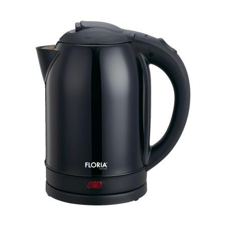 Fierbatoare - Fierbator inox FLORIA ZLN2752,Negru Capacitate 2L, Putere 1500W