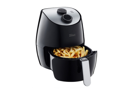 Friteuza Air Fryer, ZILAN ZLN3598, Negru 1350 W, Capacitate 2.6 L, Timer 30 min, [2]