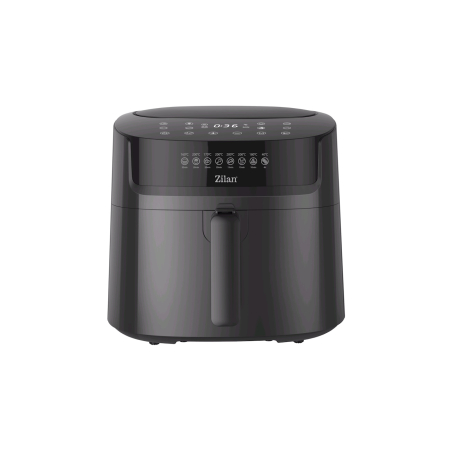 Friteuza cu aer cald Zilan ZLN7999 Negru, putere 1800 W, ecran digital, panou cu comenzi tactile [8]