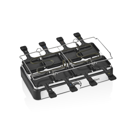Gratar electric cu fondue Zilan ZLN8856, raclette, putere 1400 W, indicator luminos [9]