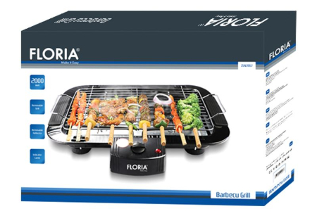 Gratar Electric FLORIA ZLN2867, Putere 2000W [1]