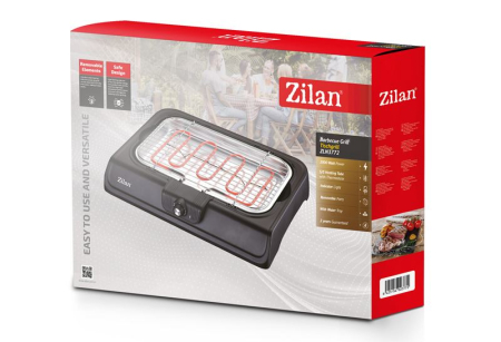 Gratar electric ZİLAN ZLN3772,2000 W, termostat reglabil [1]