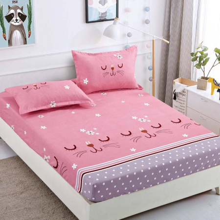 Huse de Pat - Huse de pat, 3 Piese, Finet cu elastic 180x200