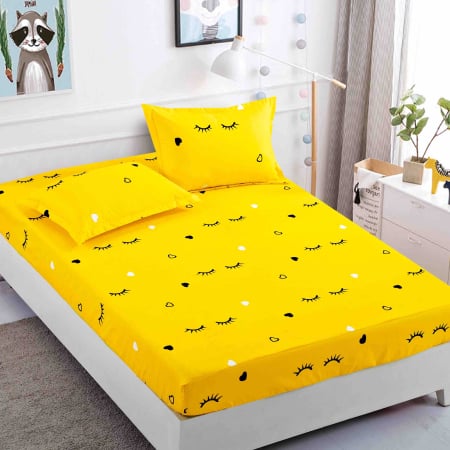 Huse de Pat - Huse de pat, 3 Piese, Finet cu elastic 90x200