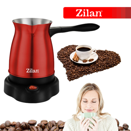Ibric electric Zilan ZLN3627 Rosu, putere 800W, Capacitate 6 cesti [2]