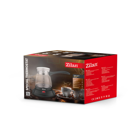 Ibric electric Zilan ZLN4940 Transparent, putere 600W, capacitate 6 cesti, detasabil de baza [1]