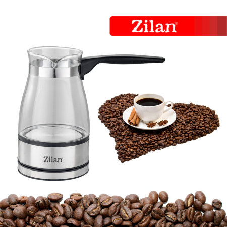 Ibric electric Zilan ZLN8122, transparent, putere 800W, capacitate 500 ml, sticla [3]