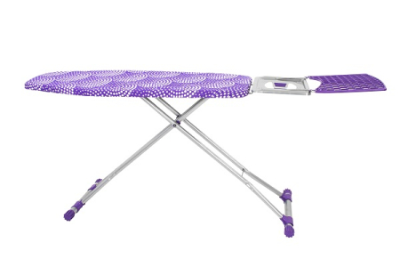 Masa de calcat ZILAN ARGENTO ZLN3499, suprafata de lucru 118x42 cm, blat metalic, suport pentru fierul de calcat, suport rufe [4]