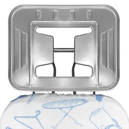 Masa de calcat ZILAN ZLN7666, suprafata de lucru 110x33 cm, blat plasa metalica, suport pentru fierul de calcat [6]