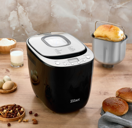 Masina de facut paine Zilan ZLN5213 Negru, putere 550W, ecran digital, coacere ajustabila [5]