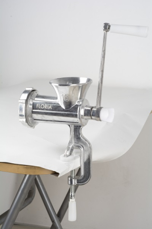 Masina de tocat carne manuala Floria ZLN2553, aluminiu [4]