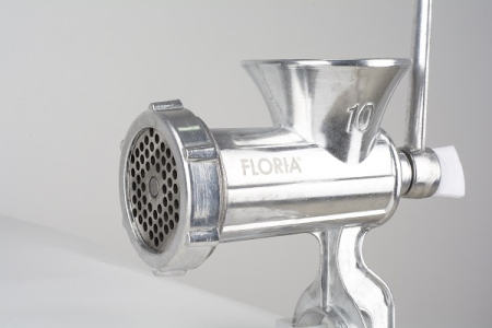 Masina de tocat carne manuala Floria ZLN2553, aluminiu [3]