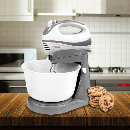 Mixer cu Bol capacitate mare 3.5litri ZILAN ZLN8419, putere 300W, functie turbo [4]