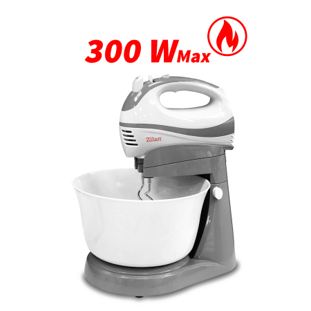 Mixer cu Bol capacitate mare 3.5litri ZILAN ZLN8419, putere 300W, functie turbo [2]