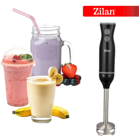 Mixer vertical Zilan ZLN5220 Negru, putere 250W, lame din otel, baza detasabila [4]