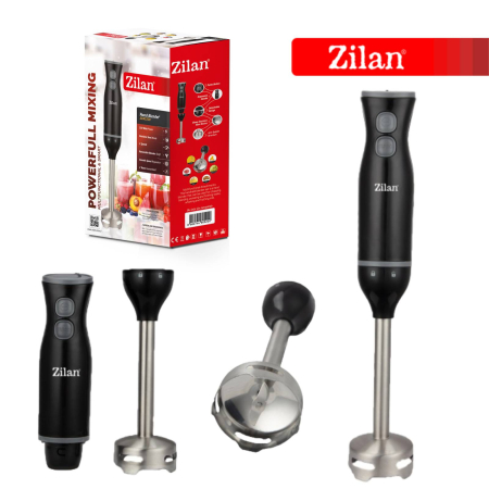Mixer vertical Zilan ZLN5220 Negru, putere 250W, lame din otel, baza detasabila [3]
