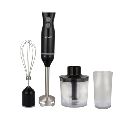 Mixere - Mixer vertical Zilan ZLN5244 Negru, putere 250W, 2 viteze, mai multe capete