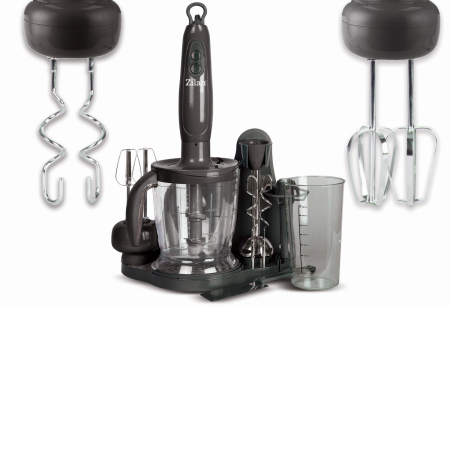 Mixer vertical Zilan ZLN5343 Negru, 700 W, pahar gradat 0.7 l, recipient de miscare 1L, doua viteze [1]