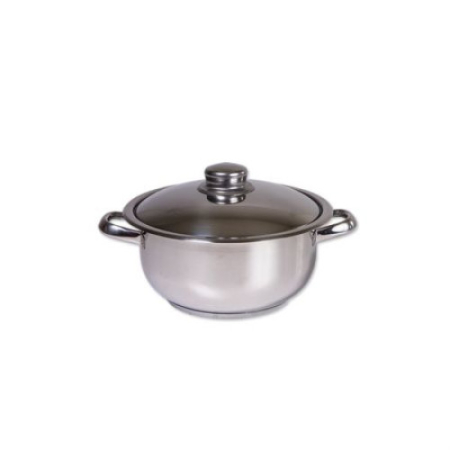 Vase pentru gatit - Oala inox cu capac ZLN7239, COCINERA,diametru 20 cm,capacitate 2L
