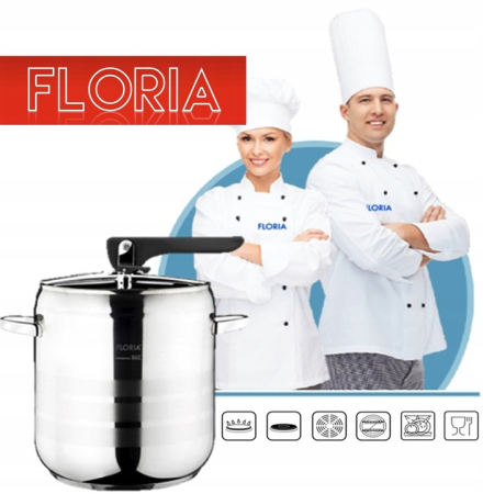 Oala sub presiune inox FLORIA ZLN4610, Capacitate 7L [8]