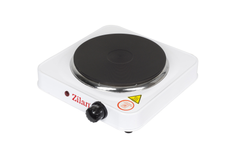 Plita electrica ZILAN Alb ZLN2173, 1500 W, 26 x 26 x 9.5 cm, 1 arzator, cu 5 trepte de reglaj, [1]