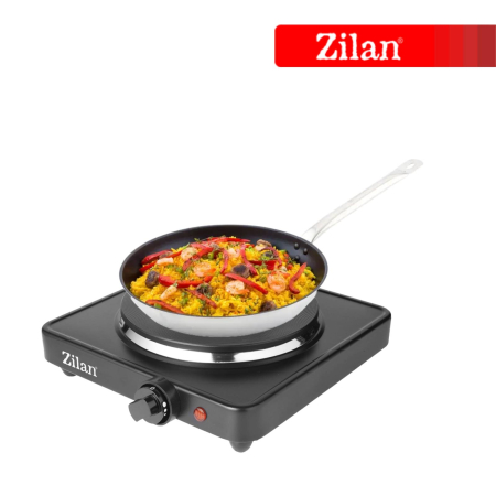Plita electrica Zilan ZLN2174, 1500W, 1 arzator, 5 trepte de putere, 26 x 26 x 9.5 cm [4]