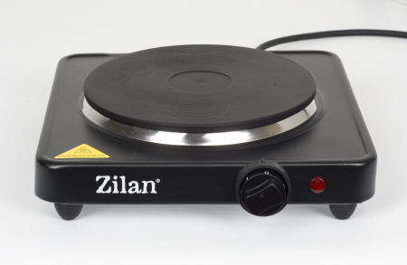 Plita electrica Zilan ZLN2174, 1500W, 1 arzator, 5 trepte de putere, 26 x 26 x 9.5 cm [2]