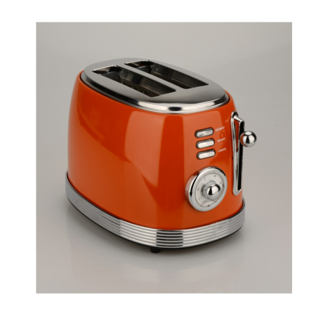 Prajitor RETRO Zilan ZLN7040 Rosu, 6 trepte de prajire, indicator luminos pentru semnalizare [4]