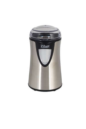 Rasnite - Rasnita cafea electrica, Zilan ZLN8013,Argintiu /Negru 150 W, inox, cutite macinare otel inoxidabil 