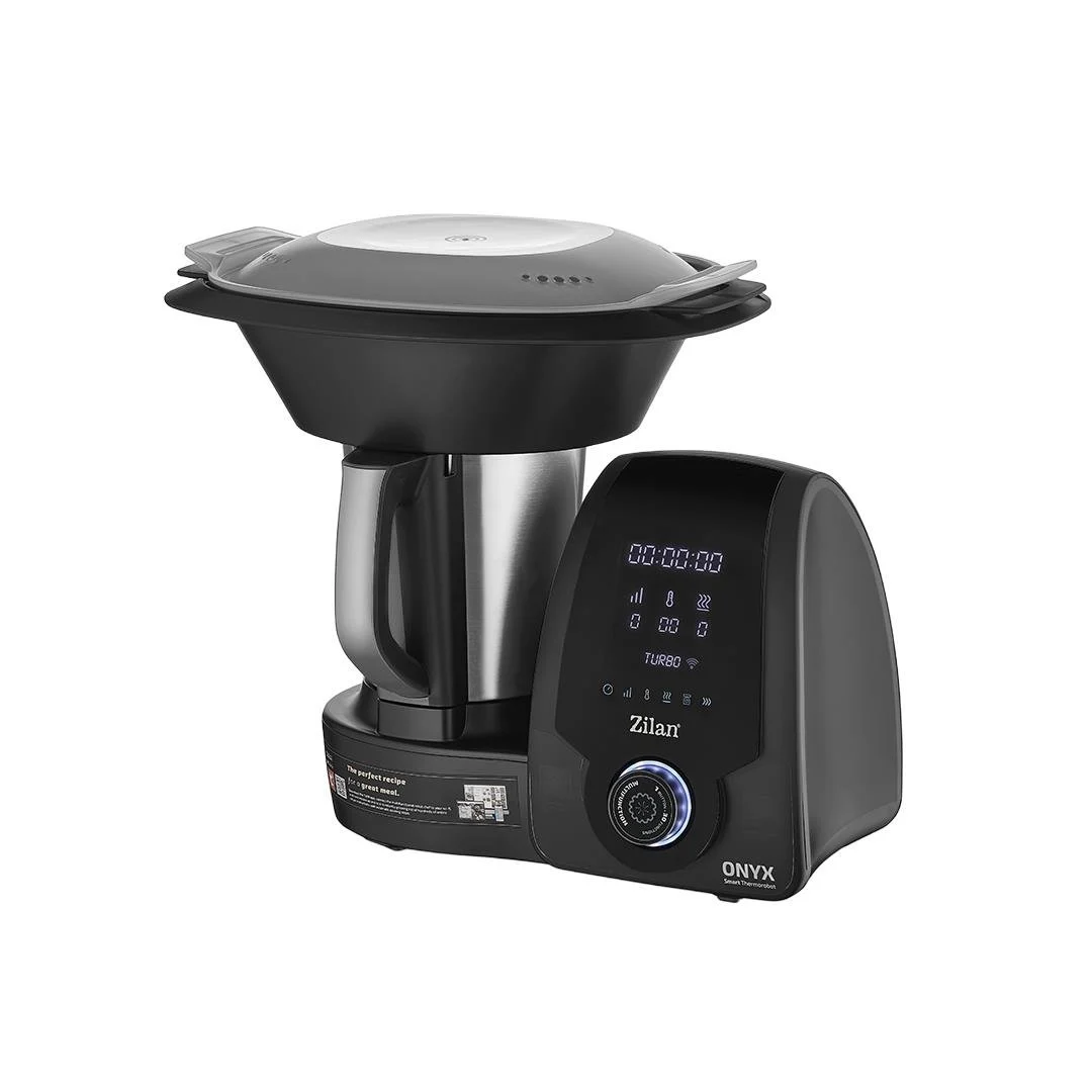 Robot de bucatarie Zilan ZLN9334 ONYX multifunctional Thermorobot, 1700W, Capacitate 3.3L, 30 de functii, Afisaj digital LED, aplicatie mobil [1]