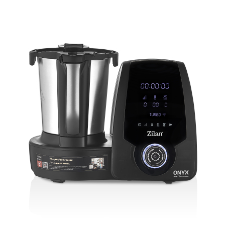 Robot de bucatarie Zilan ZLN9334 ONYX multifunctional Thermorobot, 1700W, Capacitate 3.3L, 30 de functii, Afisaj digital LED, aplicatie mobil [3]