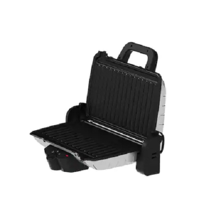 Sandwich-maker and Grill Zilan ZLN4021, 1600 W, Termostat reglabil, Placi antiaderente, Inox [1]