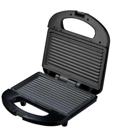 Sandwich Maker Floria ZLN0829, Putere 750W, Placa de tip grill, Antiaderenta, indicator luminos, Negru [1]