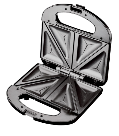 Sandwich-maker Floria ZLN4305, Alb, 750 W, Placi antiaderente model triunghi [1]