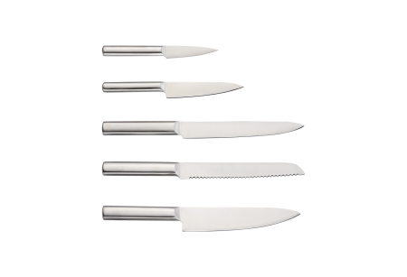 Set cutite 7 piese Zilan ZLN1627, Suport inclus, Otel inoxidabil 3CR13, Compatibil masina de spalat vase [1]